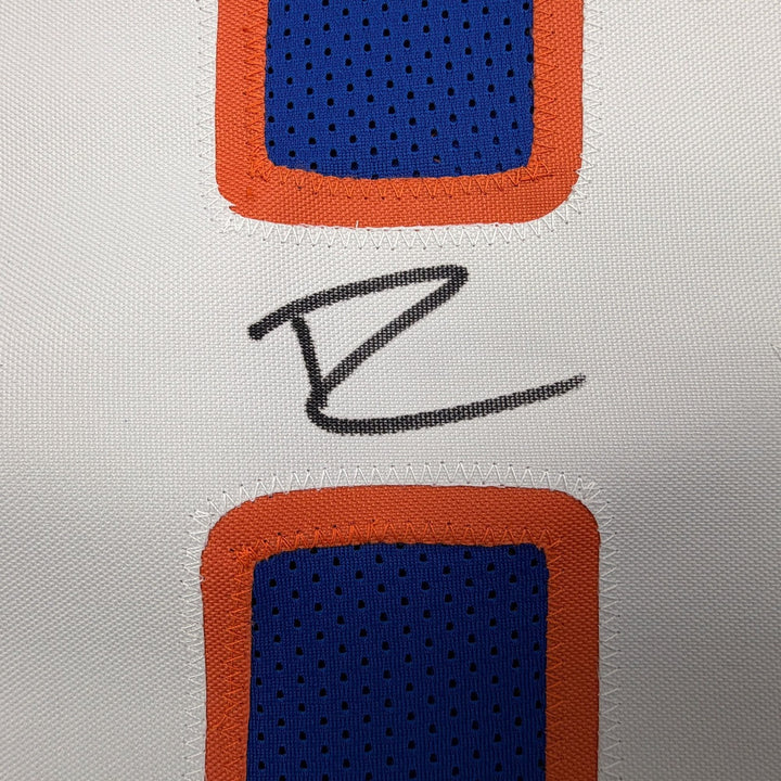 Autographed/Signed DeMarcus Lawrence Boise State Blue College Jersey Beckett COA