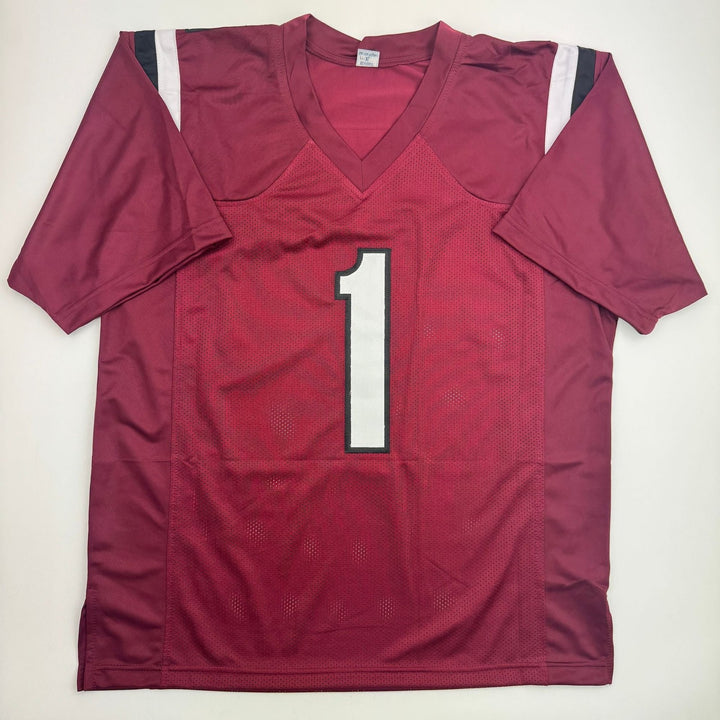 Autographed/Signed Alshon Jeffery South Carolina Maroon College Jersey BAS COA