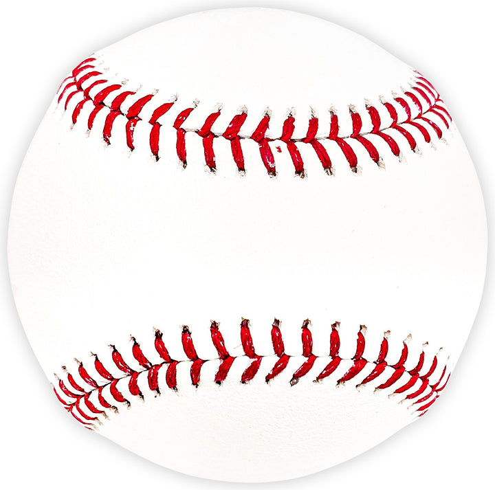 Michael Brantley Signed 2022 WS Logo MLB Baseball Astros Beckett Wit