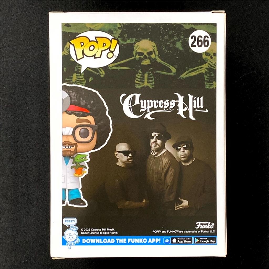 B-Real signed "Insane in the Brain" Dr. Greenthumb Funko Pop! figure auto PSA