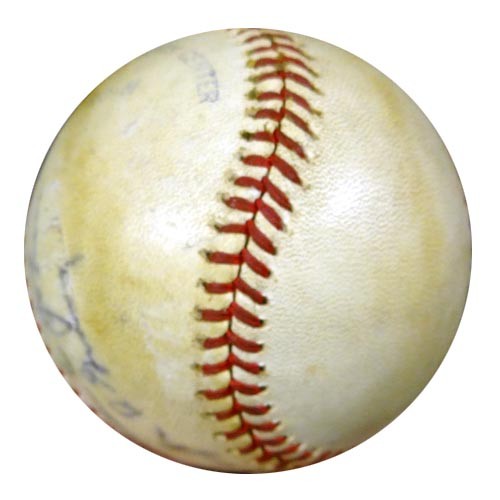 Burleigh Grimes Auto NL Baseball Dodgers St. Louis Cardinals To John Best PSA