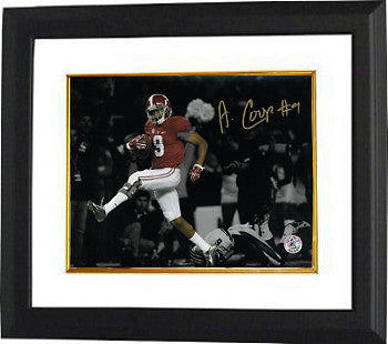 Amari Cooper signed Alabama Crimson Tide 8X10 Photo Custom Framed #9 - JSA