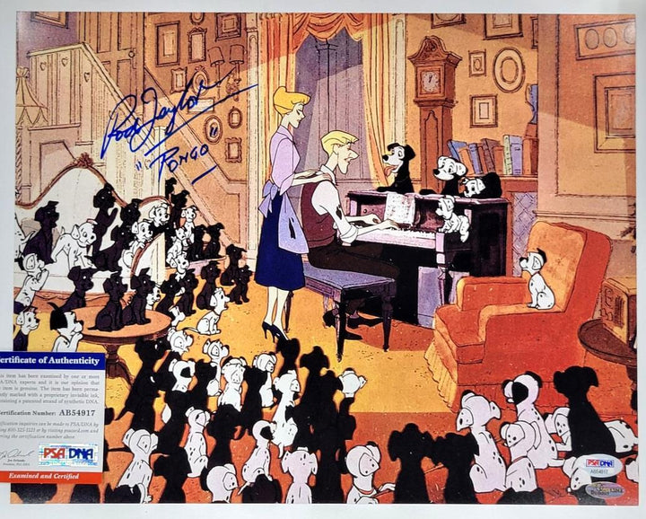 Rod Taylor signed Disney "Pongo" 101 Dalmatians 11x14 photo #1 autograph PSA/DNA