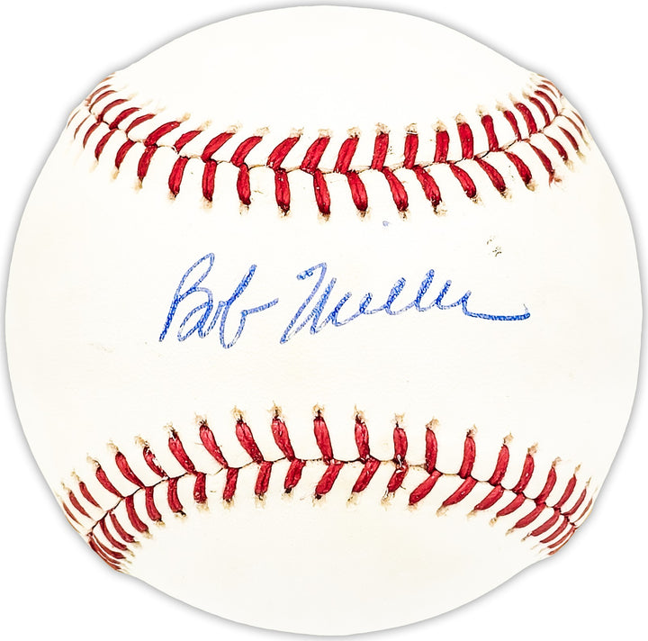 Bob Miller Signed Official NL Baseball Philadelphia Phillies, Mets Beckett QR