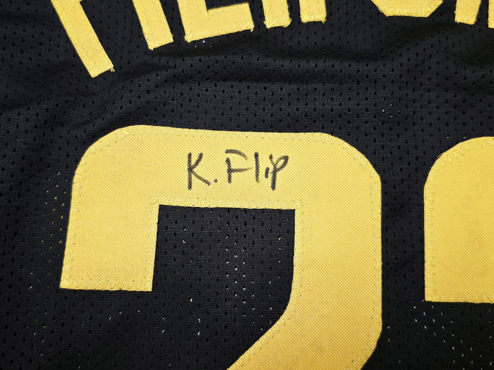 Utah Jazz Kyle Filipowski Signed Black Jersey "K Flip" Beckett Witness