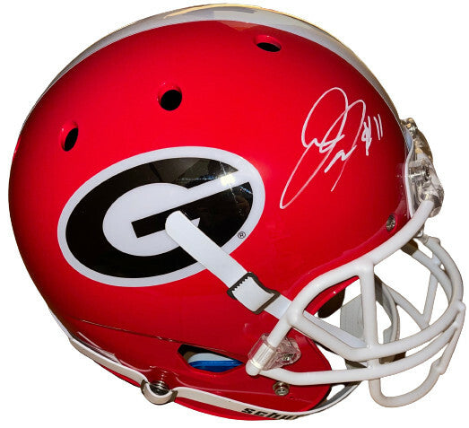 Jake Fromm signed Georgia Bulldogs Schutt FS Rep Helmet #11- Beckett/BAS
