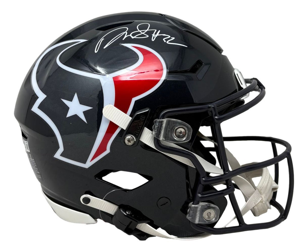 David Montgomery Signed Houston Texans Full Size Authentic SpeedFlex Helmet BAS