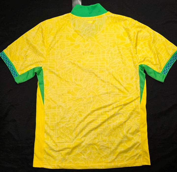 2024 Brazil Team Signed Jersey (22 Autos) Vini Junior, Danilo, Pepe, Rodrygo JSA