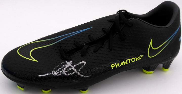 Mason Mount Signed Black Nike Phantom Cleat Shoe Chelsea F.C. Size 10.5 Beckett