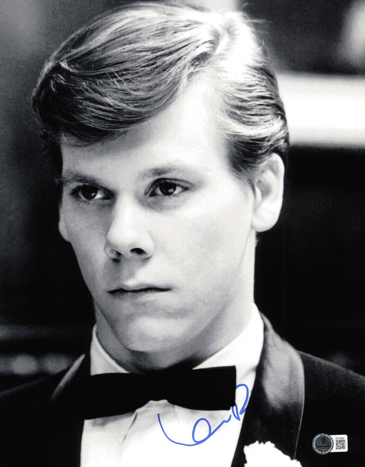 Kevin Bacon Autographed Signed 11x14 Photo Diner Beckett BAS QR #AE31916