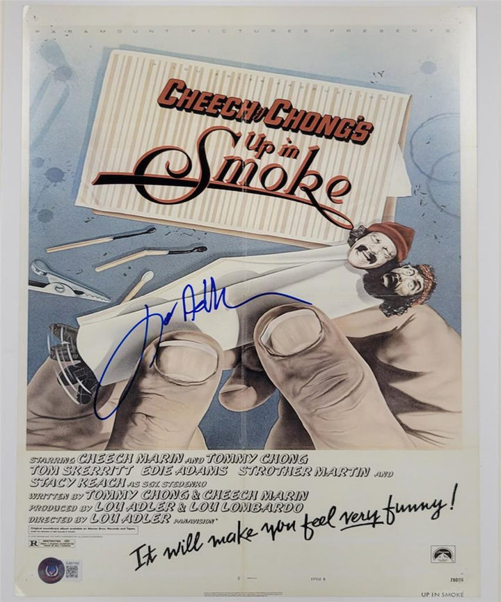 Director Lou Adler signed Cheech n Chong 11x14 photo autograph ~ Beckett BAS