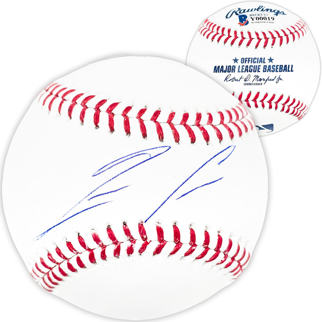 Ronald Acuna Jr. Signed Official MLB Baseball Atlanta Braves Beckett BAS