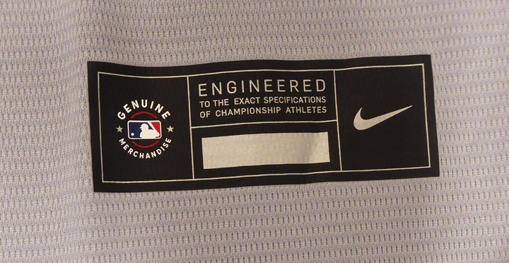 Cleveland Indians Shane Bieber Signed Gray Nike Jersey Size XL Beckett
