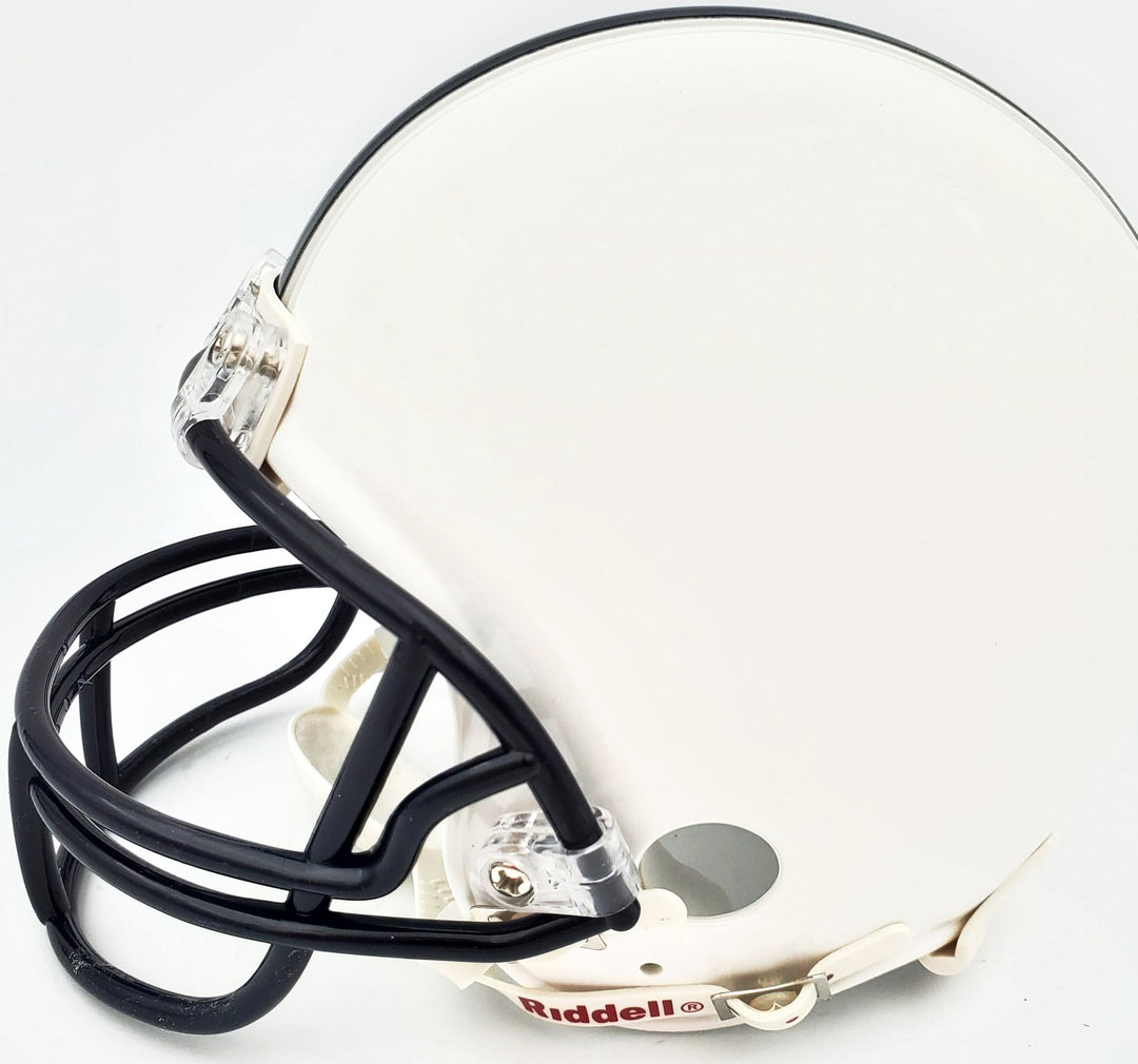 Pat Freiermuth Signed Penn State Nittany Lions White Mini Helmet Beckett