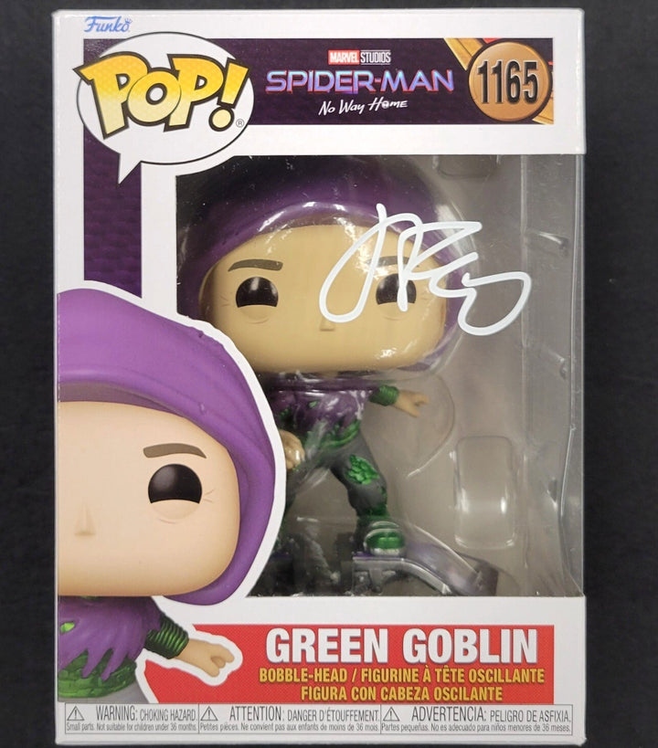 James Franco signed Green Goblin Funko Pop! Spider-Man autograph ~ Beckett BAS