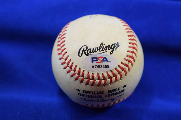 Willie Mays PSA DNA Autograph Feeney National League Signed Baseball