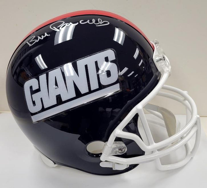 Bill Parcells signed Full Size Replica Helmet NY Giants autograph Fanatics Holo
