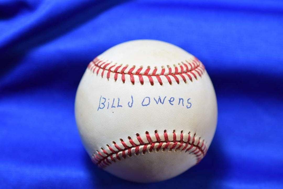 Bill Owens PSA DNA Autograph American League OAL Signed Baseball Negro Leagues