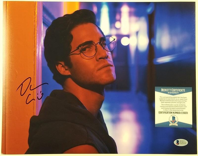 DARREN CRISS Signed 11x14 Photo American Crime Story Auto ~ Beckett BAS COA