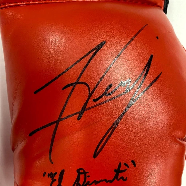 Felix Verdejo signed "El Diamante" Everlast Boxing Glove autograph Beckett BAS