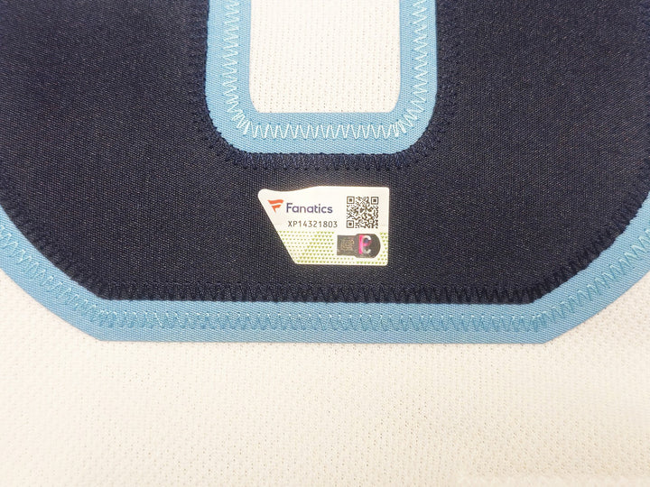 Kraken Marcus Johansson Auto White Adidas Jersey Sz 54 Inaugural Season Fanatics