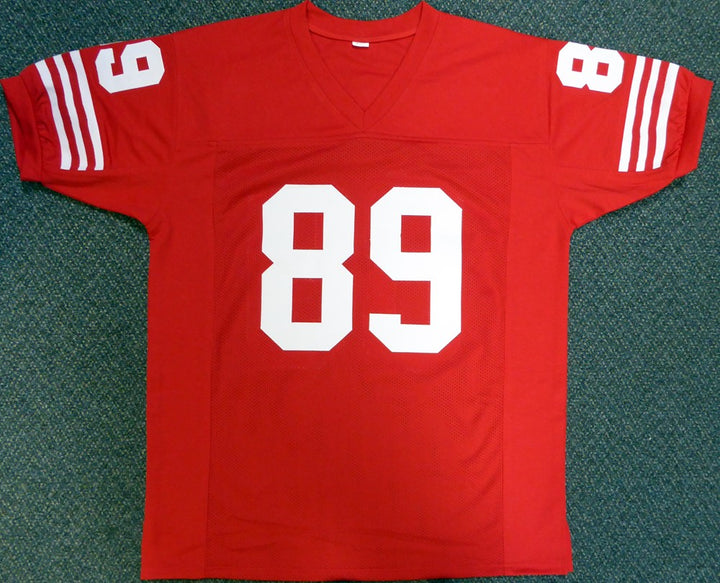 San Francisco 49ers Earl Cooper Autographed Signed Red Jersey PSA/DNA