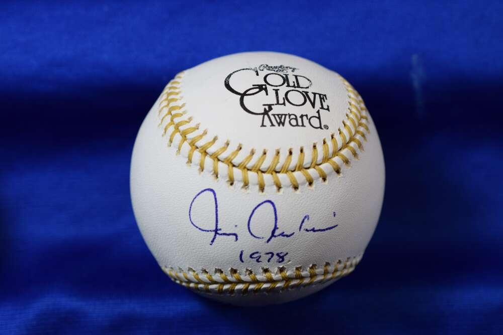 Chris Chambliss PSA DNA Autograph Gold Glove Award Signed Baseball