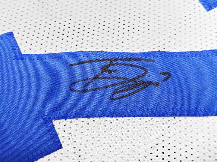 Dallas Cowboys Trevon Diggs Autographed Signed White Jersey Beckett