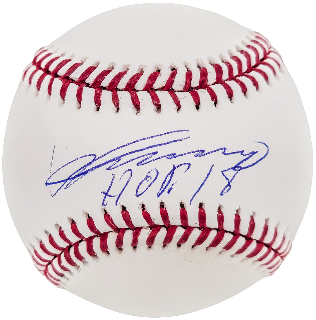 Vladimir Guerrero Sr. Signed MLB Baseball Montreal Expos "HOF 18" Beckett