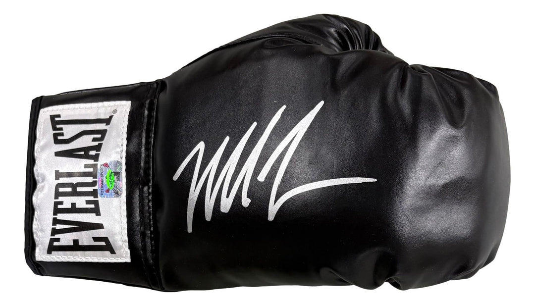 Mike Tyson Signed Black Everlast Right Hand Boxing Glove Tyson Hologram