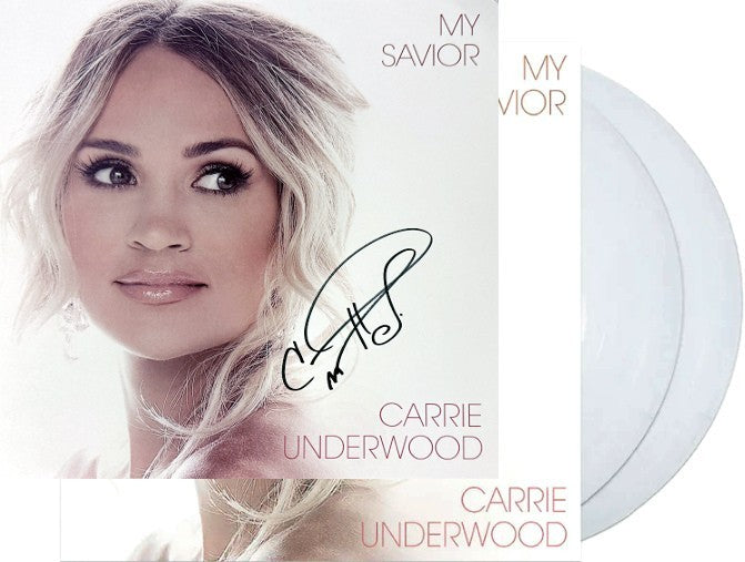 Carrie Underwood signed 2021 My Savior 11x11 Art Insert LP/Vinyl/Record- COA/NEW
