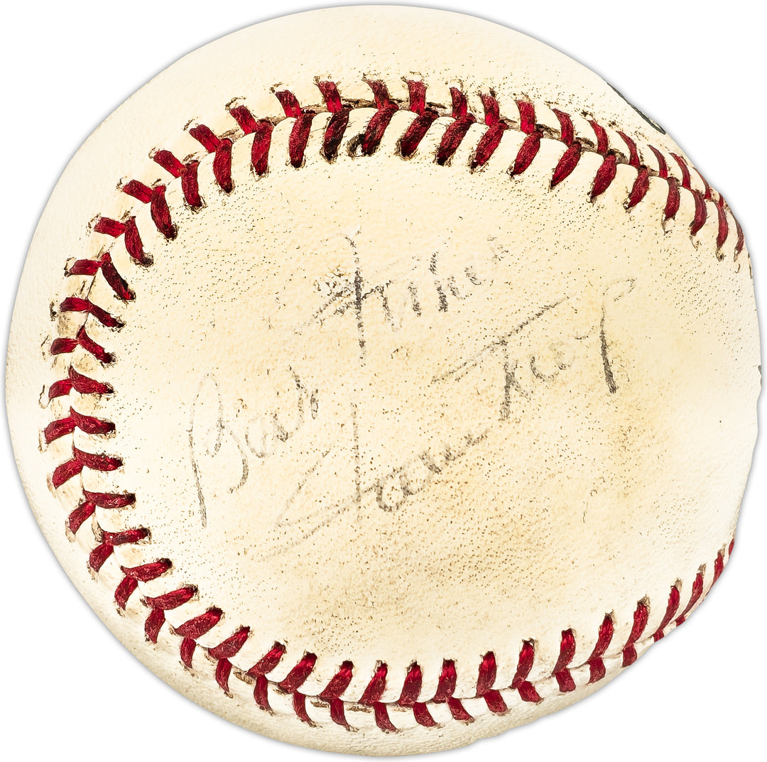 Willie Mays Autographed Signed NL Baseball Giants "Best Wishes" JSA #Z68496
