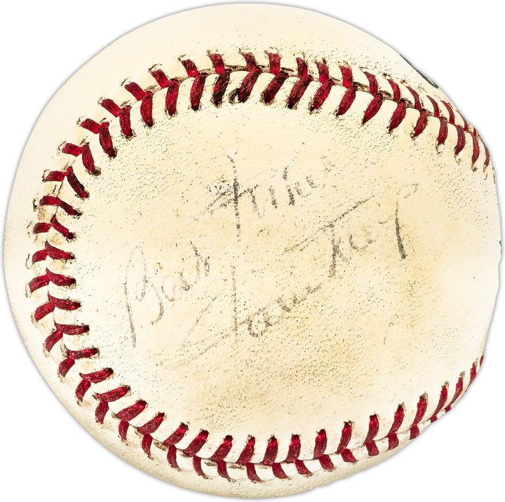 Willie Mays Autographed Signed NL Baseball Giants "Best Wishes" JSA #Z68496