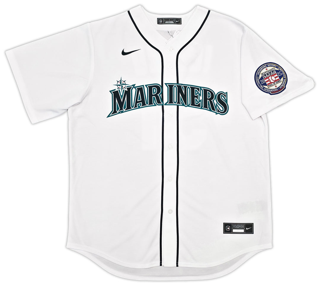 Mariners Ichiro Suzuki Auto White Nike Jersey Size L "#51" IS Holo & Beckett Wit