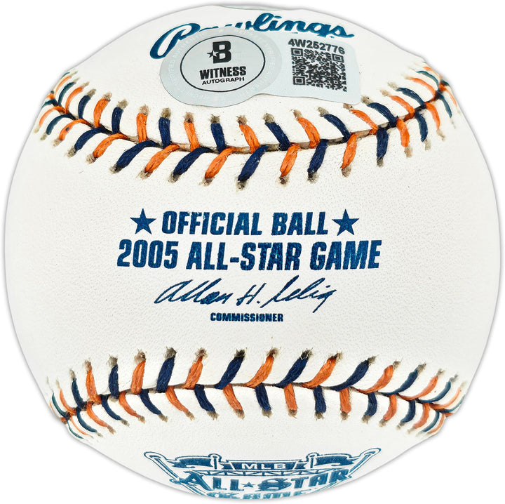Ichiro Suzuki Auto 2005 All Star Game Logo Baseball Mariners Beckett Witness
