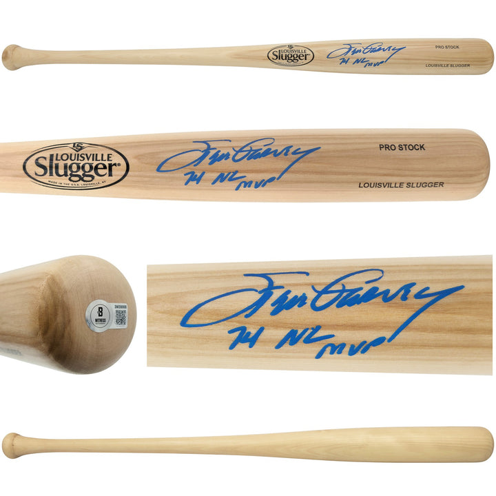 Steve Garvey Auto Blonde L Slugger Pro Stock Baseball Bat Dodgers 14 NL MVP BAS
