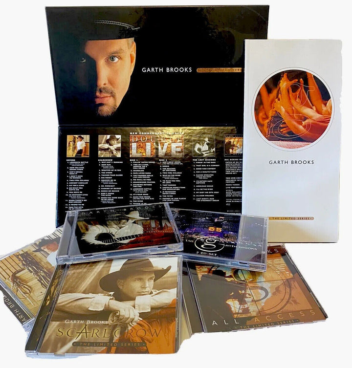 Garth Brooks Signed 2005 6-Disc CD Box Set/Lyric Book  Imperfect To: Steve - JSA