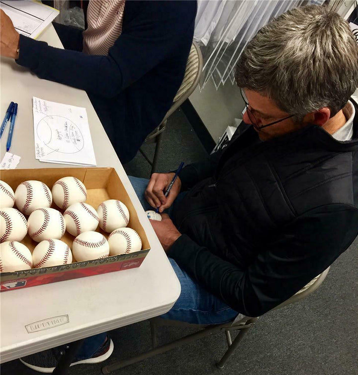 Robin Ventura signed Grand Slam inscription Baseball BAS COA Beckett + Pic Proof