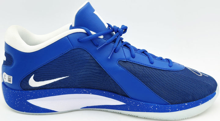 Giannis Auto 2024 (PE) Promo Duke Nike Zoom Freak 6 Game Shoes Size 17 Beckett
