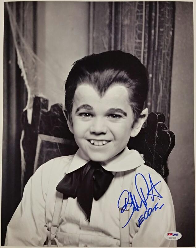 BUTCH PATRICK "Eddie Munster" Signed 11x14 Photo #1 The Munsters PSA/DNA COA