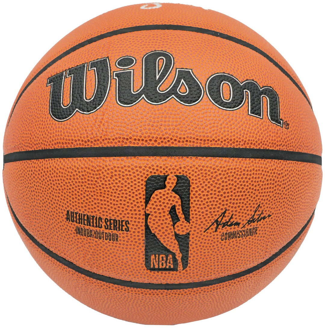 Steve Nash Signed Authentic Series I/O Basketball Phoenix Suns Beckett Wit