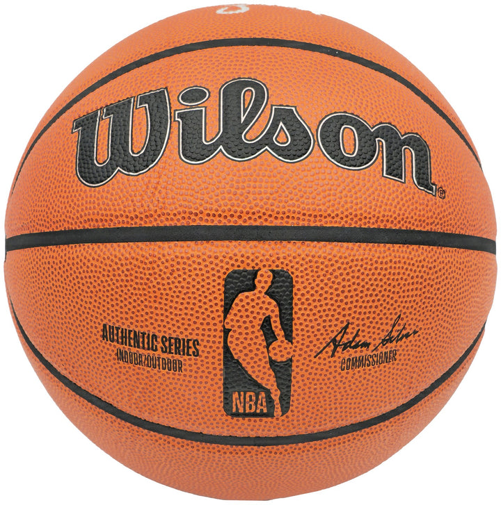 Steve Nash Signed Authentic Series I/O Basketball Phoenix Suns Beckett Wit