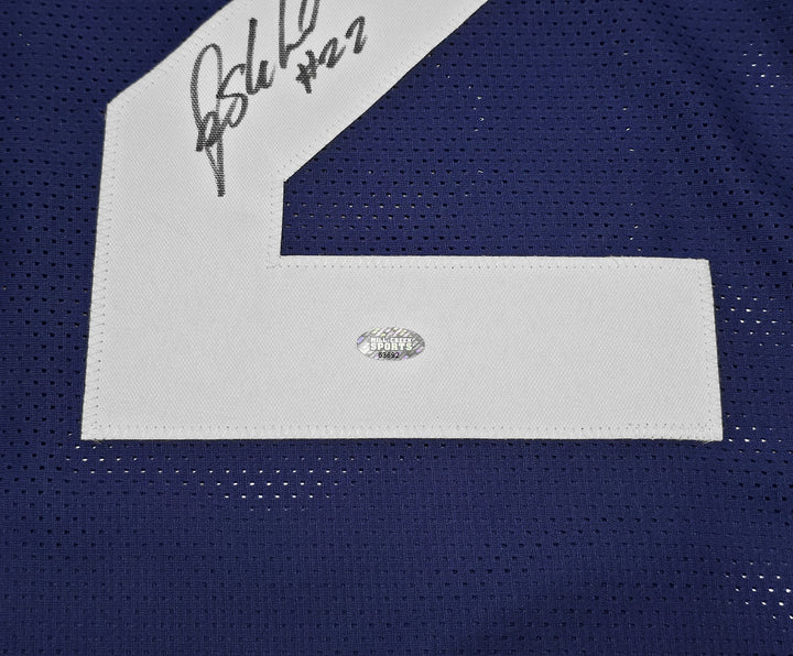 Seattle Seahawks Rashid Shaheed Autographed Blue Jersey MCS Holo