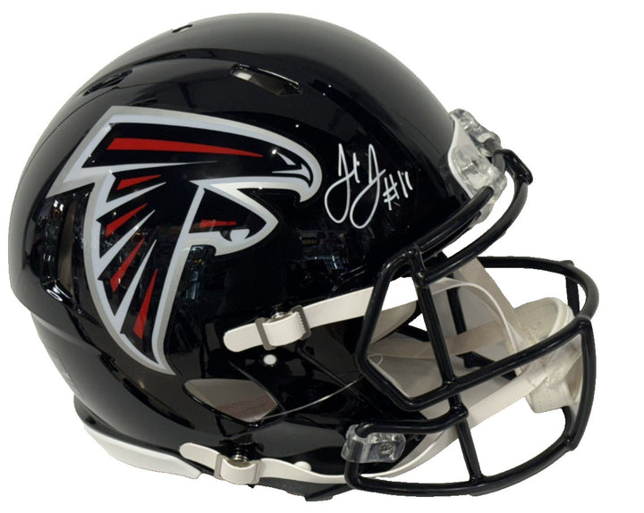 Julio Jones Signed Speed Authentic FS Helmet Atlanta Falcons Auto BAS COA