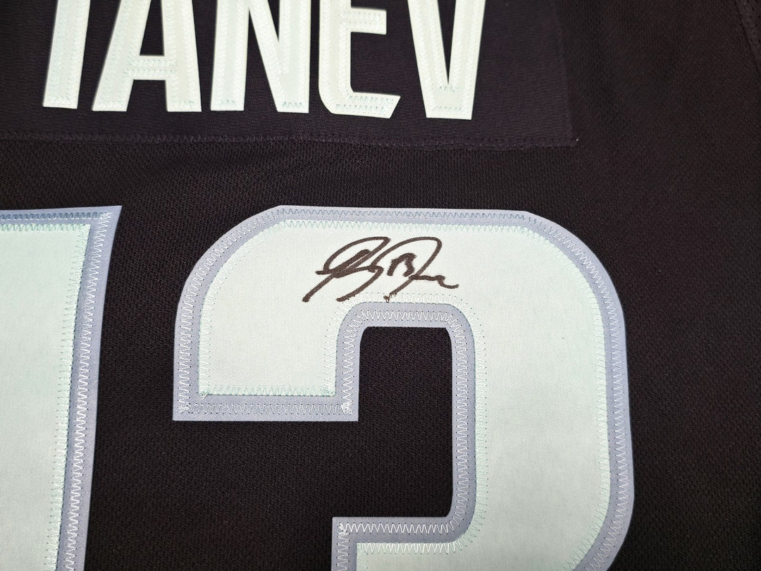 Seattle Kraken Brandon Tanev Auto Blue Adidas Authentic Jersey Size 54 Fanatics