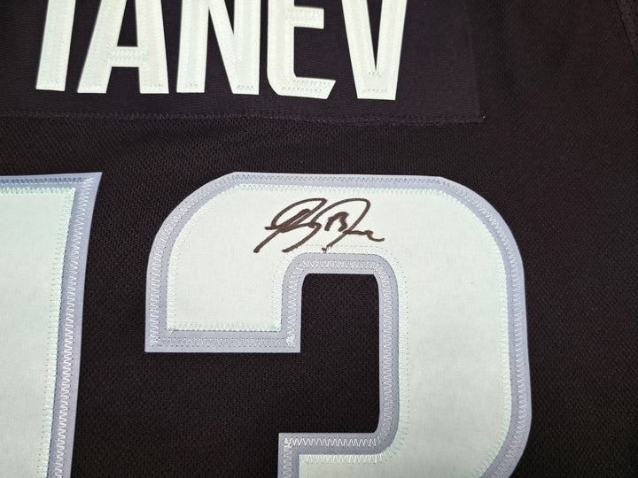 Seattle Kraken Brandon Tanev Auto Blue Adidas Authentic Jersey Size 54 Fanatics