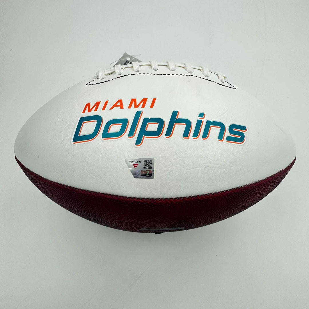 Autographed/Signed Ricky Williams Miami Dolphins FS Logo Fanatics COA