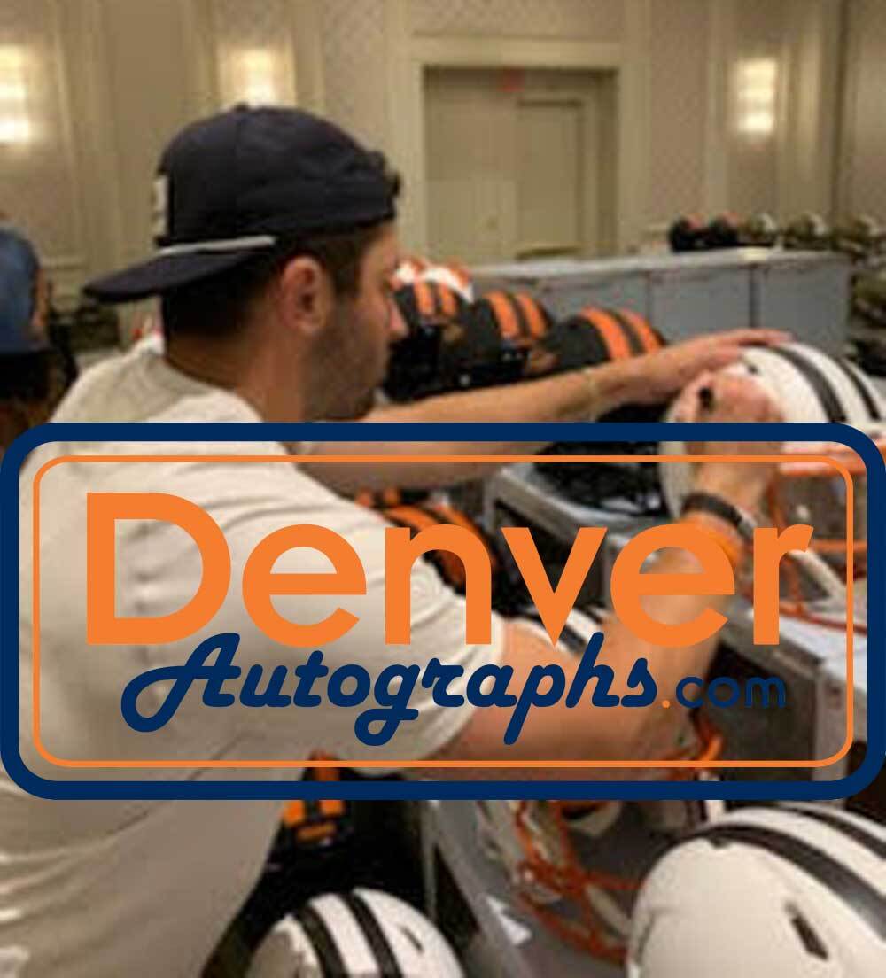 Baker Mayfield Signed Cleveland Browns Authentic Flat White Helmet BAS 32422