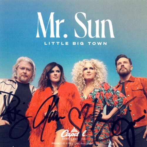 Little Big Town Band Signed 2022 Mr Sun Art Card/Album Cover/CD Framed- COA