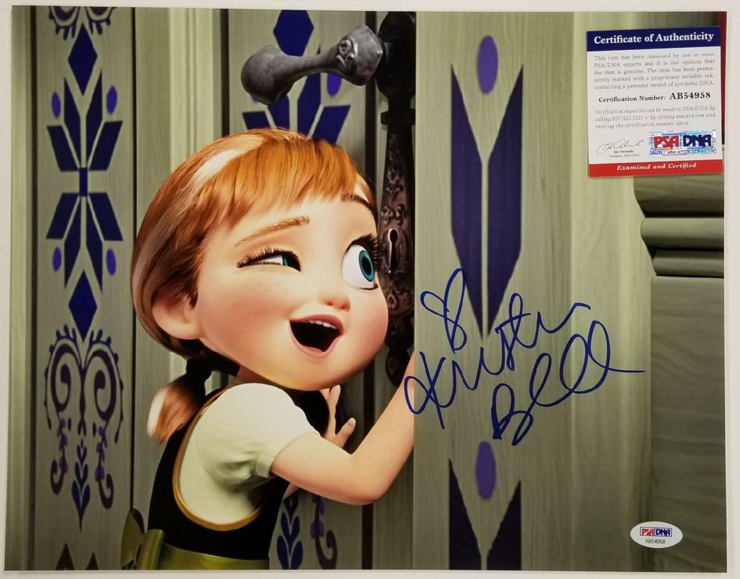 Kristen Bell signed Disney's Frozen Anna 11x14 Photo #3 Autograph ~ PSA COA